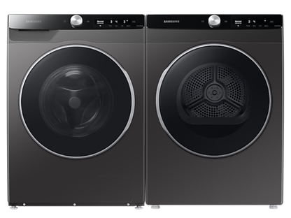 Samsung Washer and Dryer 24" Grey WW25B6900AX_DV25B6900EX