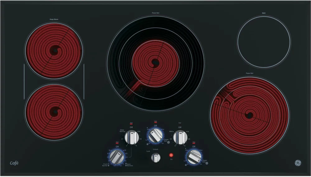 GE Cooktop 36" Black CP9536SJSS