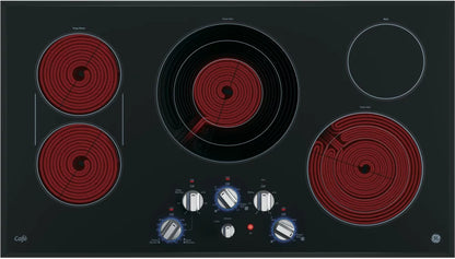 GE Cooktop 36" Black CP9536SJSS