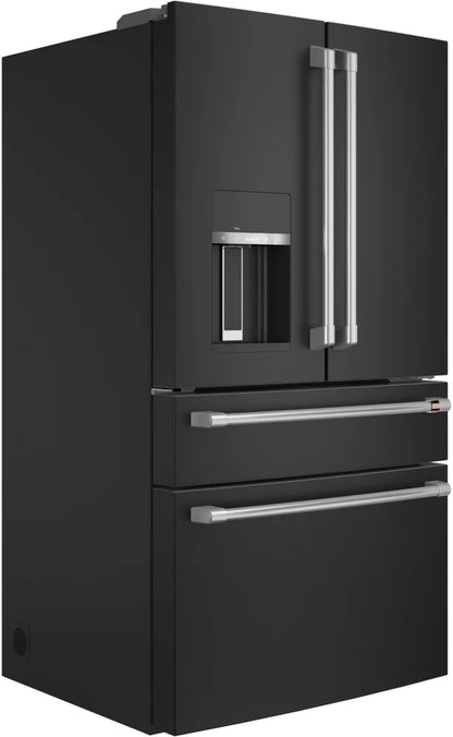 GE Refrigerator 36" Matte Black CVE28DP3ND1