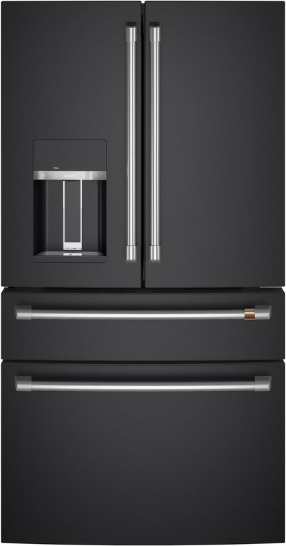 GE Refrigerator 36" Matte Black CVE28DP3ND1