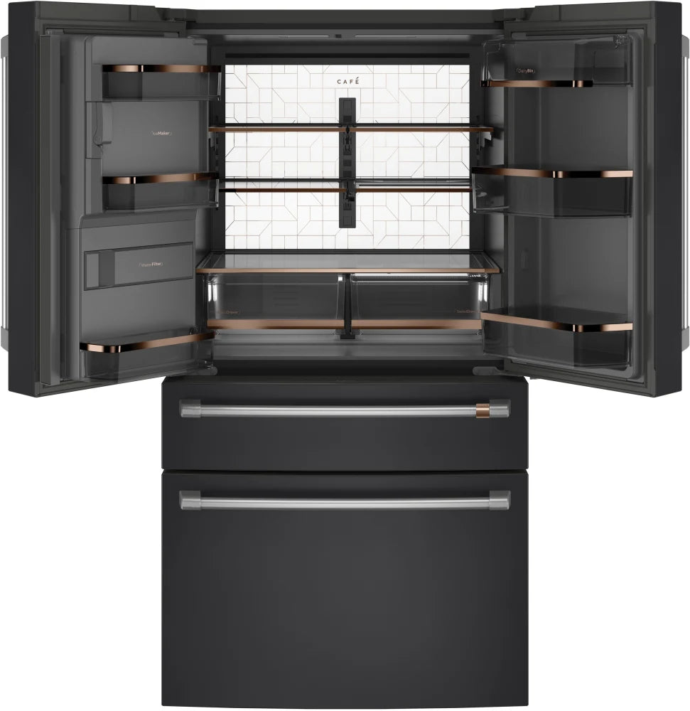 GE Refrigerator 36" Matte Black CVE28DP3ND1