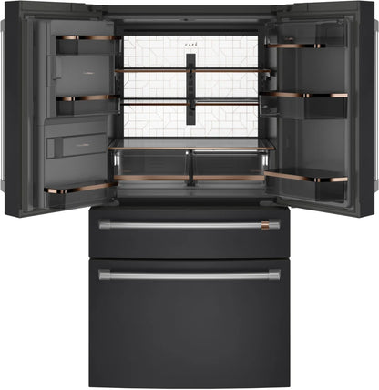 GE Refrigerator 36" Matte Black CVE28DP3ND1