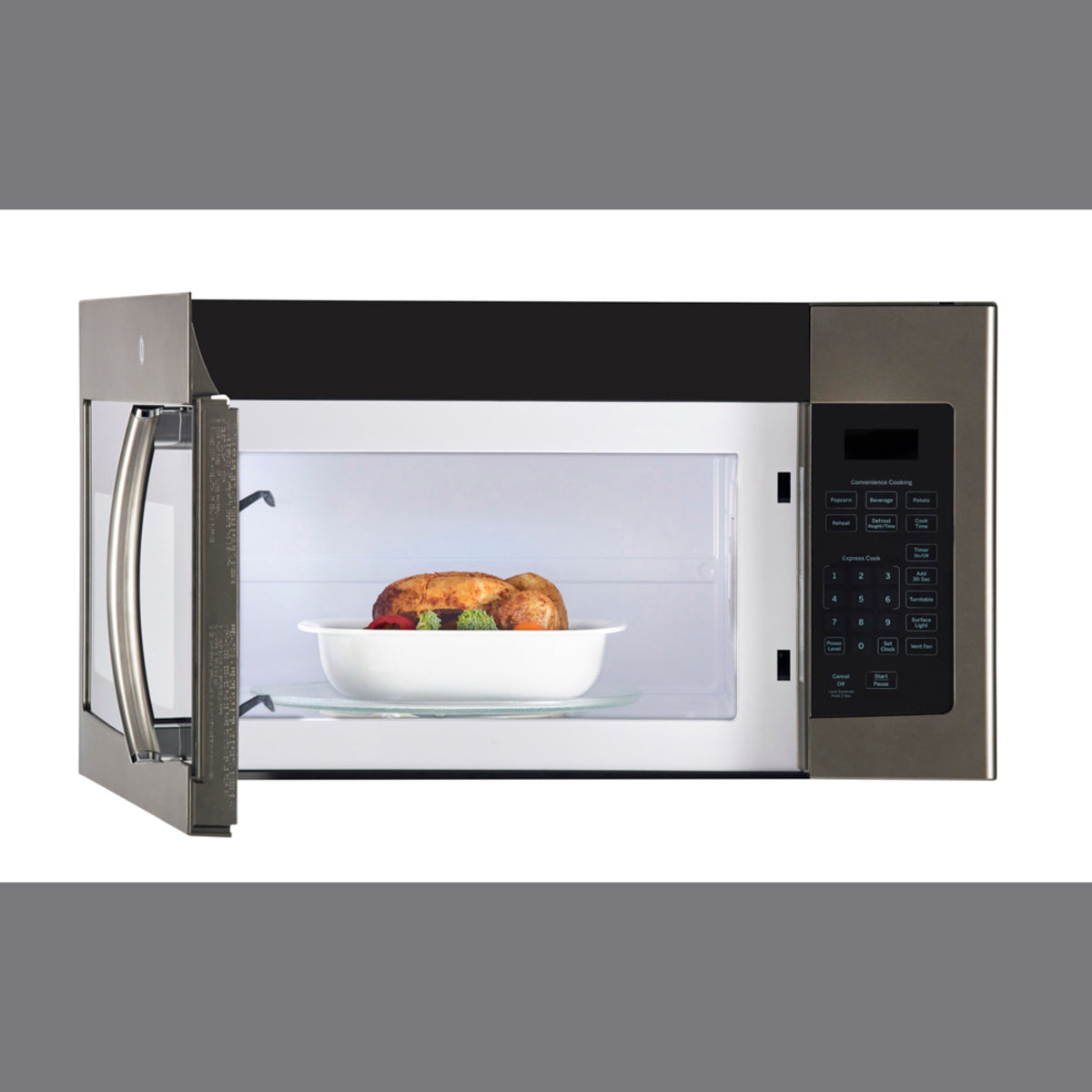 GE Microwaves 30" Slate JVM1635SLJC