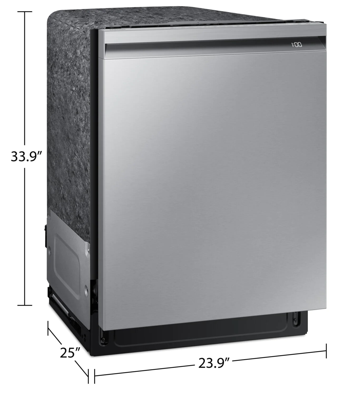 Samsung Dishwashers 24" Stainless Steel DW80B7070US
