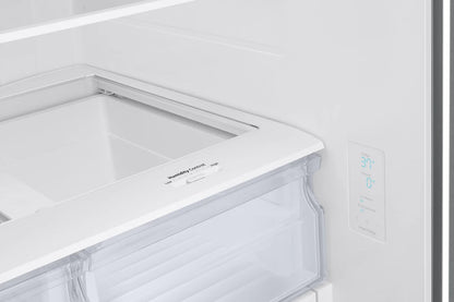Samsung RF22A4111SR_30-Inch W 21.8 Cu.Ft. French Door Refrigerator with Icemaker in Freezer in Stainless Steel_AB1278