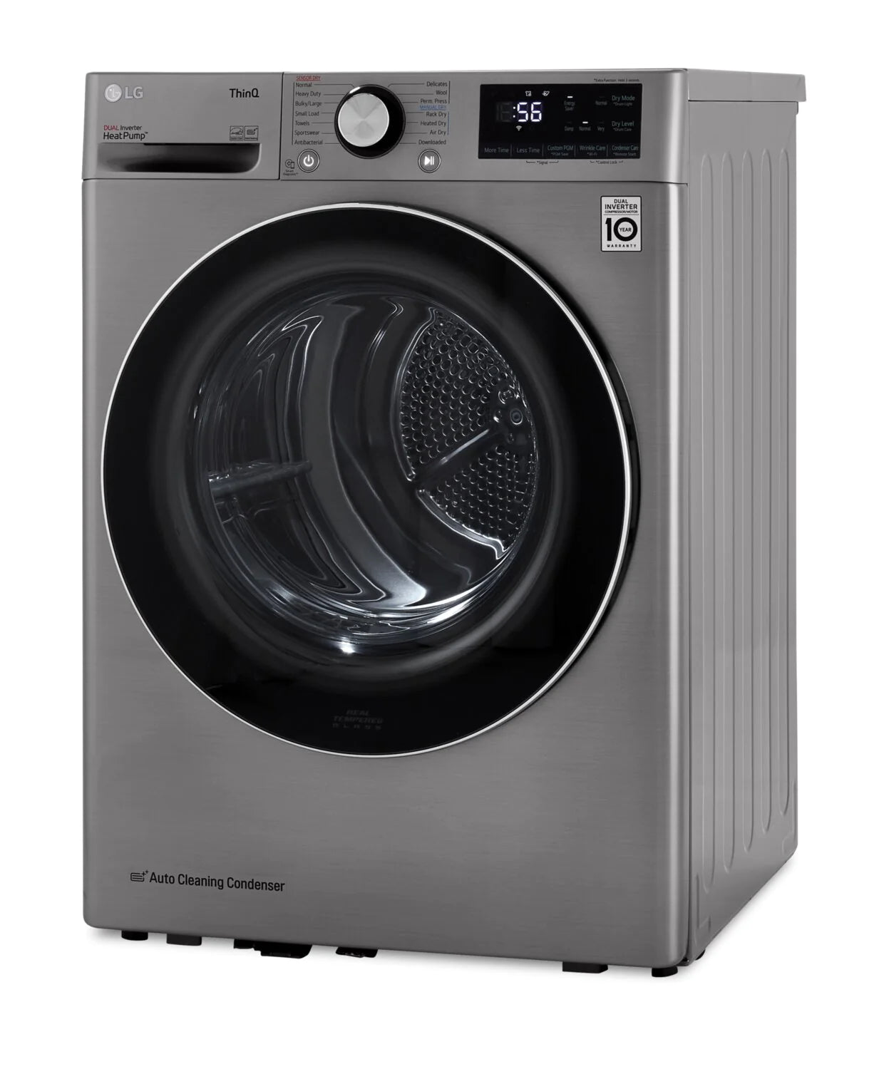 LG Dryers 24" Graphite DLHC1455P