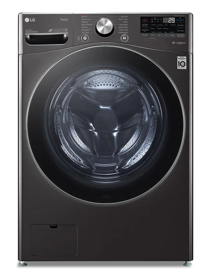 LG Washer 27" Black Stainless Steel WM4100HBA