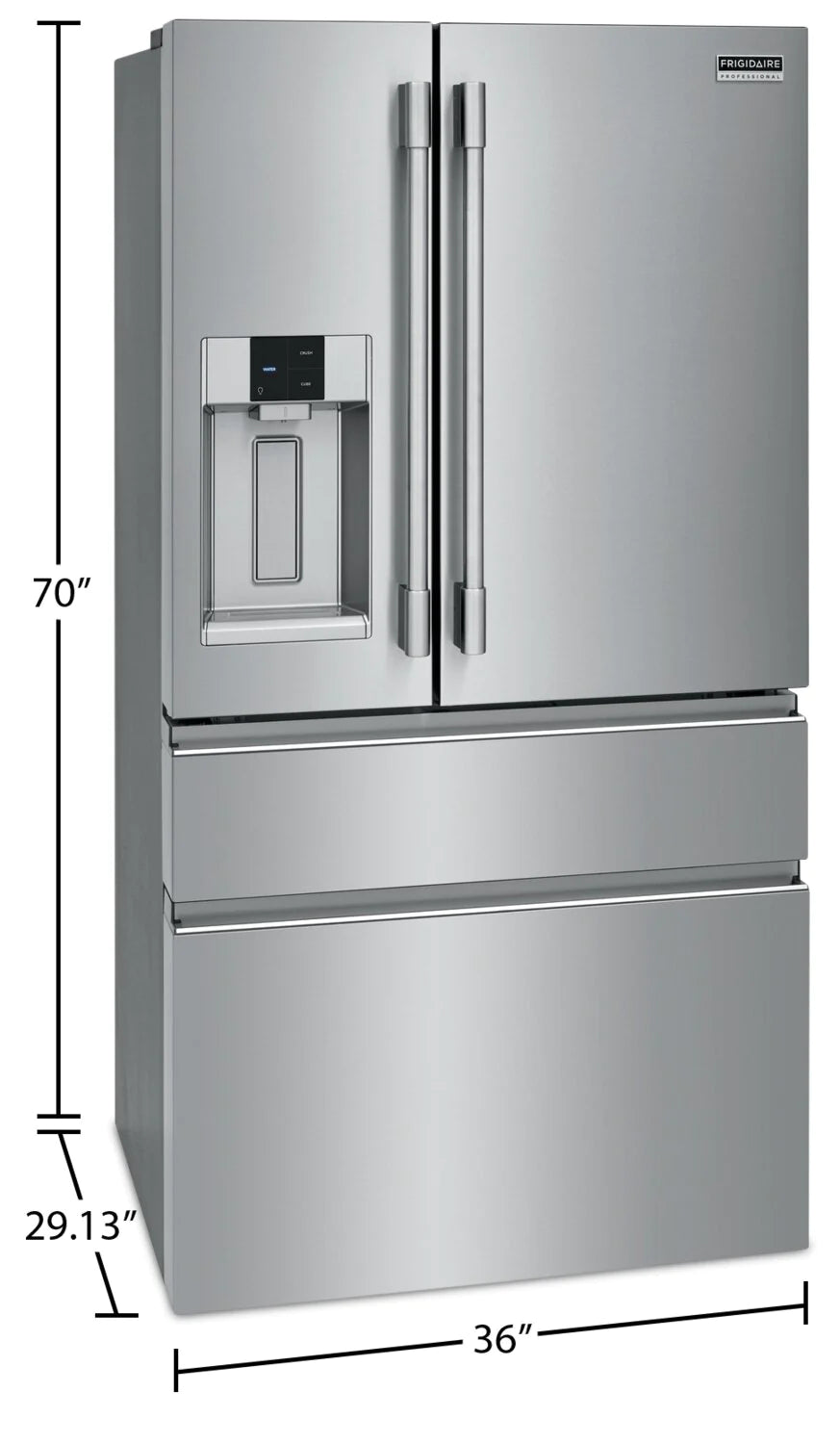 Frigidaire Refrigerator 36" Stainless Steel PRMC2285AF