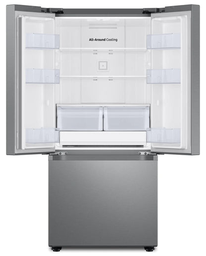Samsung RF22A4111SR_30-Inch W 21.8 Cu.Ft. French Door Refrigerator with Icemaker in Freezer in Stainless Steel_AB1278