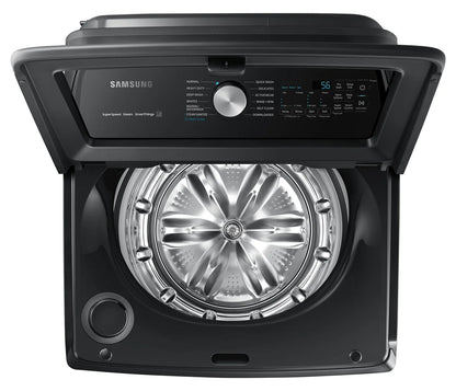 Samsung Washer 27" Black Stainless Steel WA52B7650AV