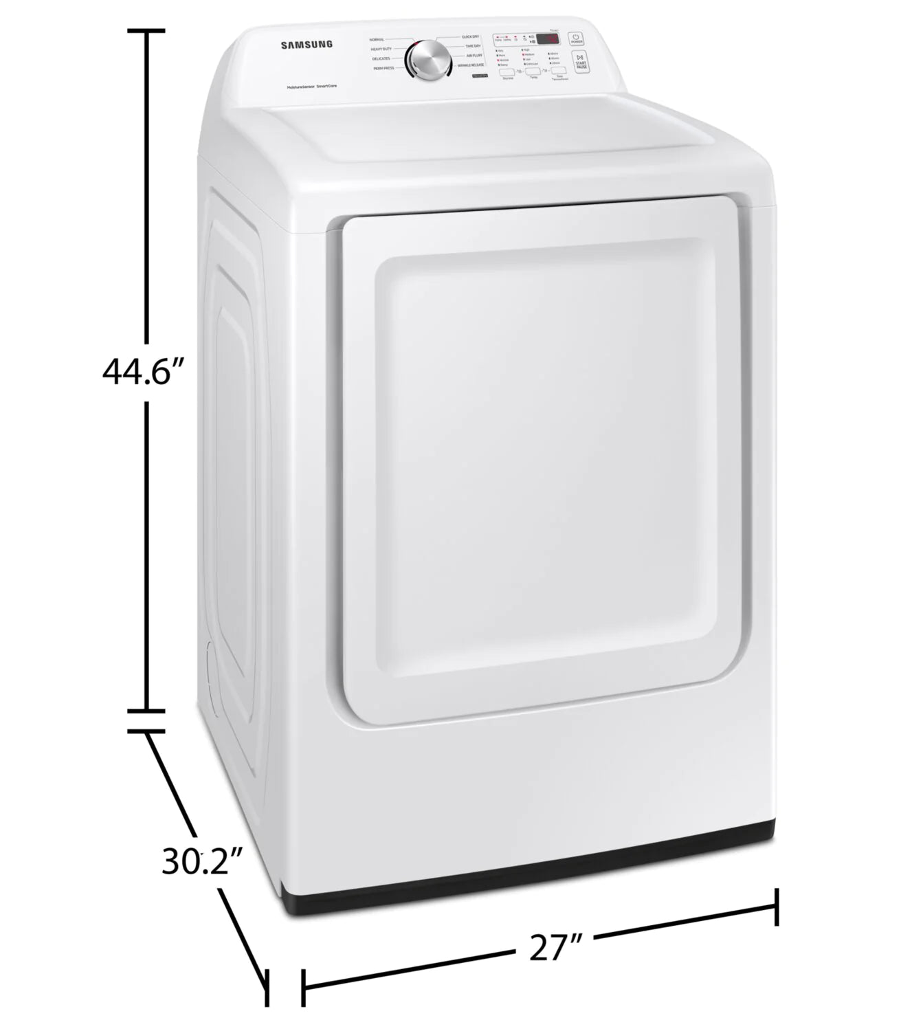 Samsung Dryers 27" White DVE45T3200W