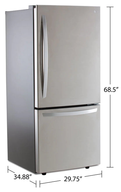 LG Refrigerator 30" Stainless steel LRDNS2200S