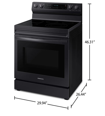 Samsung Ranges 30" Black Stainless Steel NE63A6711SG