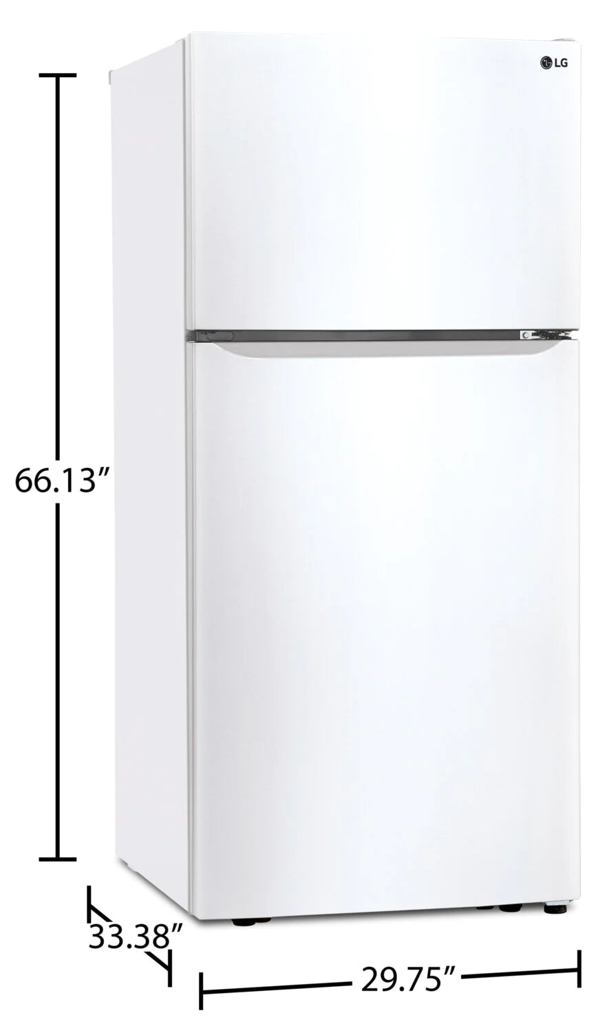 LG Refrigerator 30" White LTCS20020W