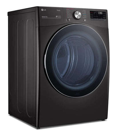 LG Dryers 27" Black Stainless Steel DLGX4201B