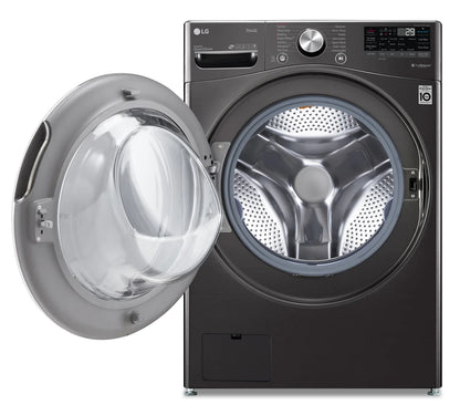 LG Washer 27" Black Stainless Steel WM4100HBA