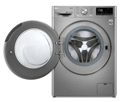 LG Washer and Dryer 24" Graphite Steel WM3555HVA