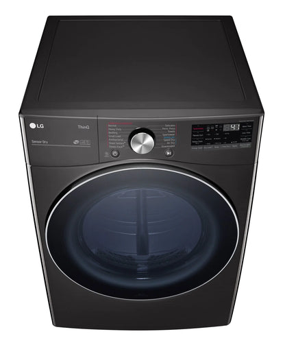 LG Dryers 27" Black Stainless Steel DLGX4201B