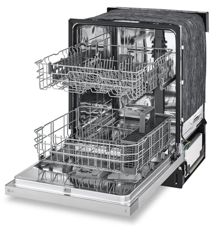 LG Dishwasher 24" Platinum Silver Steel LDFC2423V