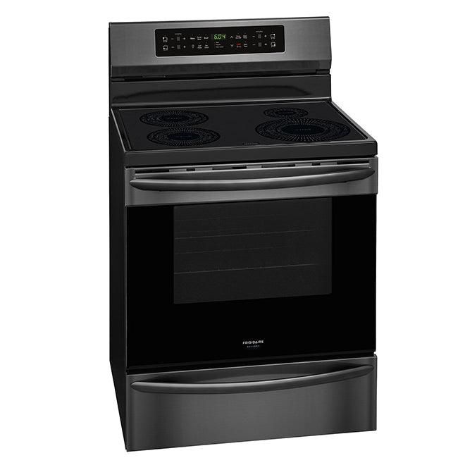 FRIGIDAIRE Ranges 30" Black Stainless Steel CGIF3036TD - Appliance Bazaar