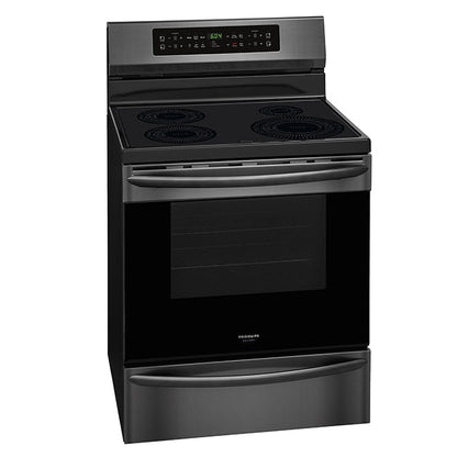 FRIGIDAIRE Ranges 30" Black Stainless Steel CGIF3036TD - Appliance Bazaar