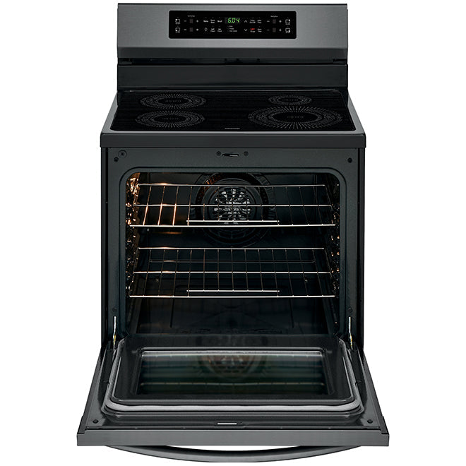 FRIGIDAIRE Ranges 30" Black Stainless Steel CGIF3036TD - Appliance Bazaar