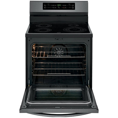 FRIGIDAIRE Ranges 30" Black Stainless Steel CGIF3036TD - Appliance Bazaar