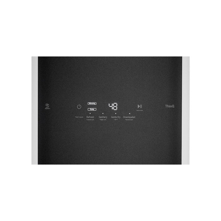 LG Steamer 22" Black Stainless Steel S3CW - Appliance Bazaar