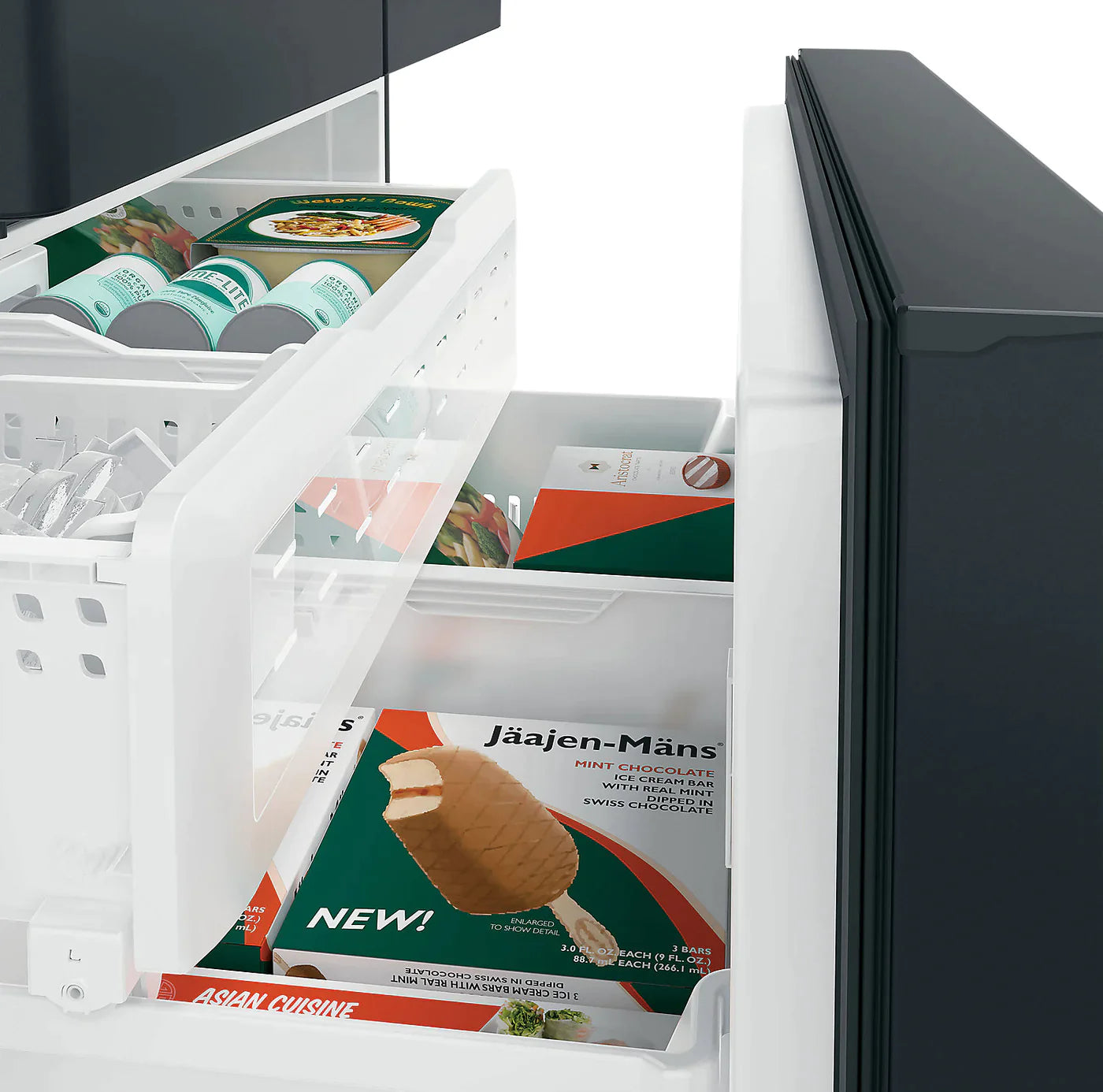 GE Cafe Refrigerator 36" Matte Black CWE23SP3MD1 - Appliance Bazaar