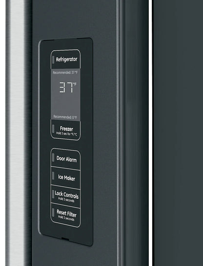 GE Cafe Refrigerator 36" Matte Black CWE23SP3MD1 - Appliance Bazaar