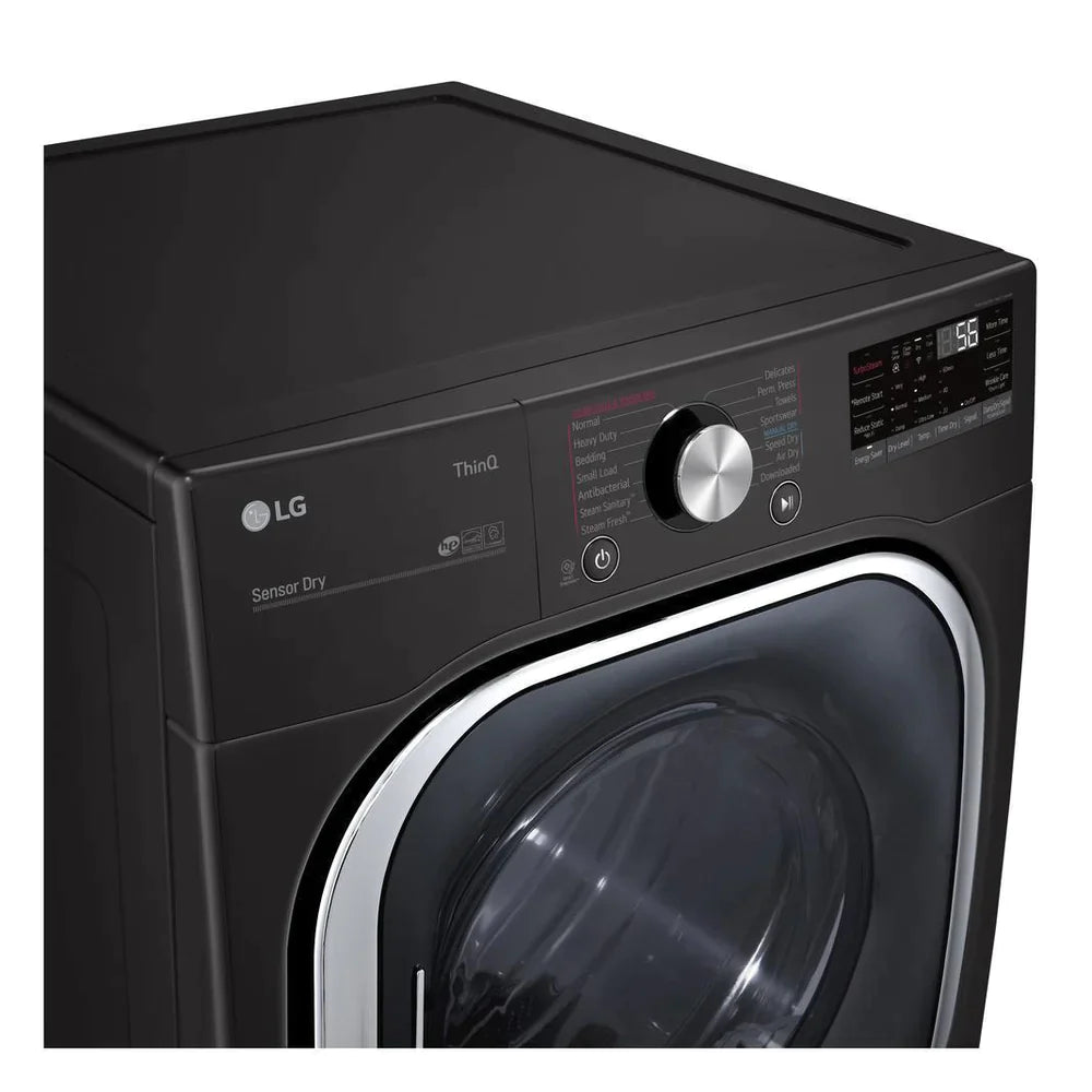 LG Dryers 27" Black Stainless Steel DLEX4500B - Appliance Bazaar