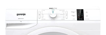 Gorenje Washer and Dryer 24" White WEI843HP-DP7C - Appliance Bazaar