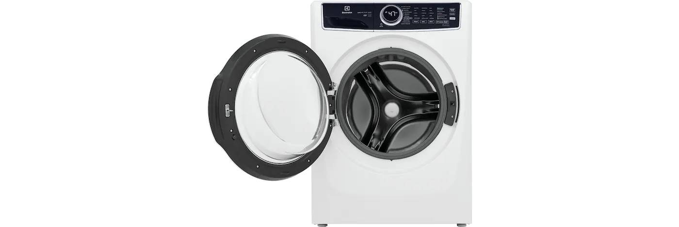 Electrolux Washer and Dryer 27" White ELFW7537AW-ELFE753CAW - Appliance Bazaar