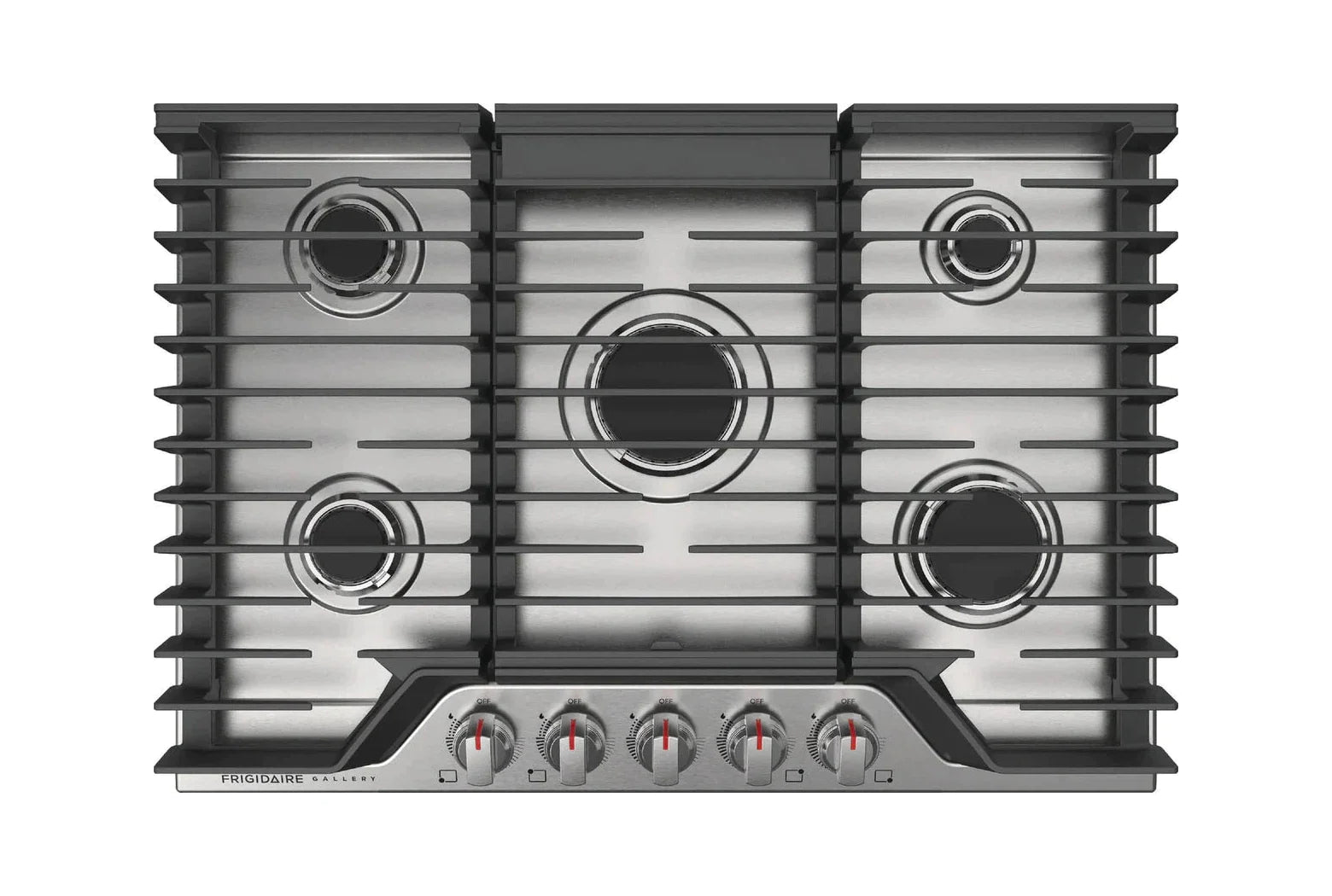 Frigidaire Gallery Cooktops 36" Stainless Steel GCCG3648AS - Appliance Bazaar
