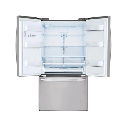 LG Refrigerator 36" Stainless Steel LFXS26973S - Appliance Bazaar