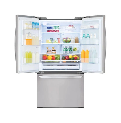 LG Refrigerator 36" Stainless Steel LFXS26973S - Appliance Bazaar