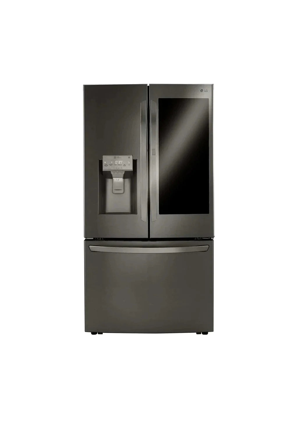 LG Refrigerator 36" Black Stainless Steel LRFVC2406D - Appliance Bazaar