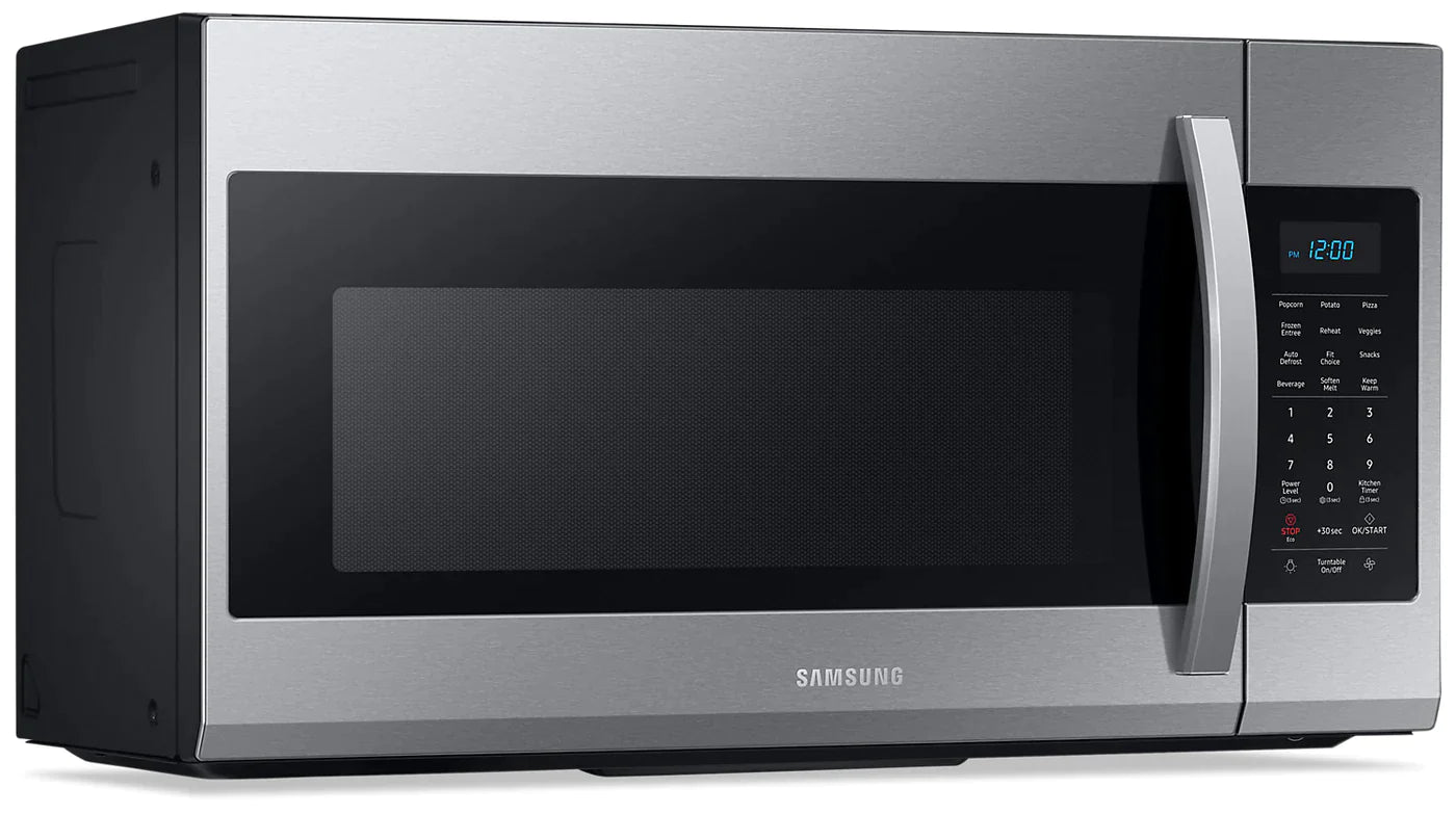 SAMSUNG Microwaves 30" Stainless Steel ME19R7041FS - Appliance Bazaar