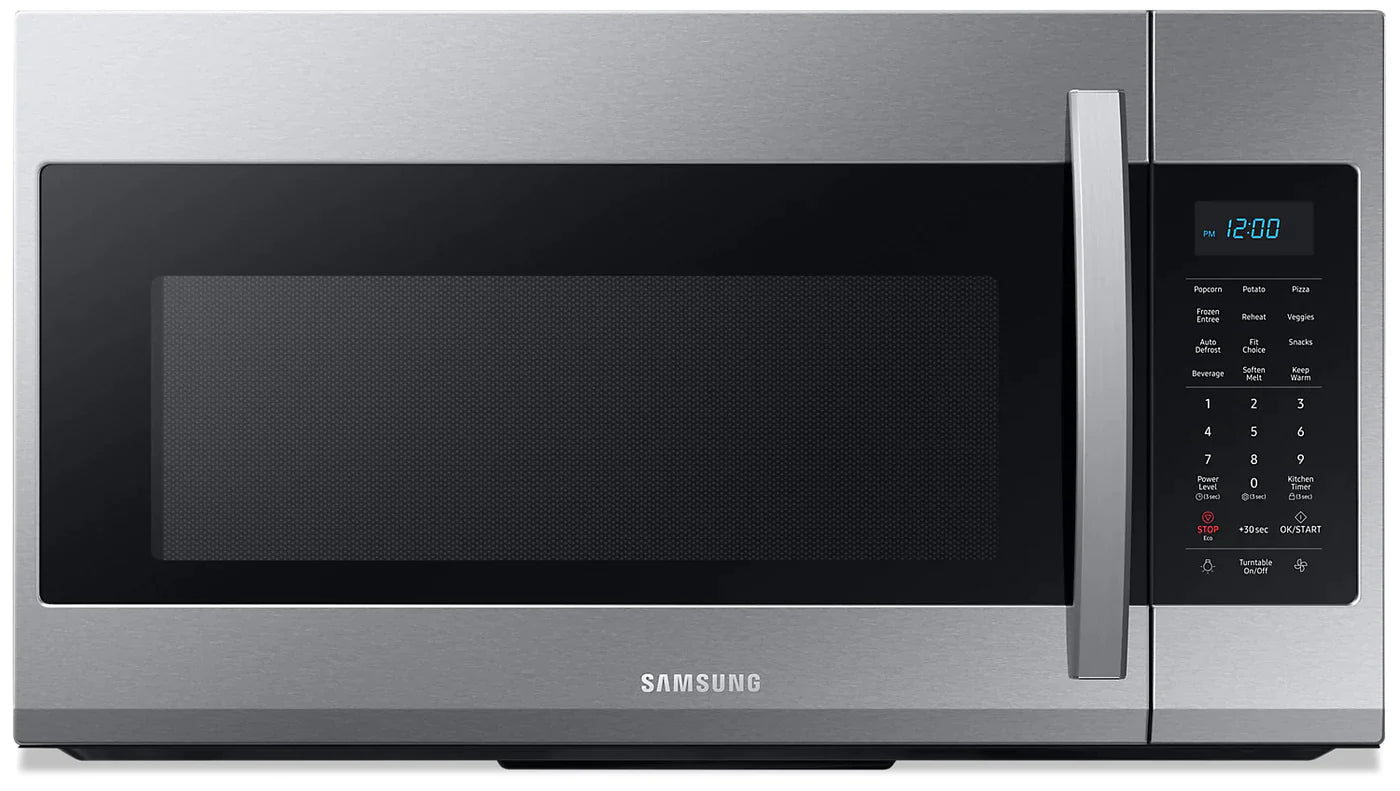 SAMSUNG Microwaves 30" Stainless Steel ME19R7041FS - Appliance Bazaar