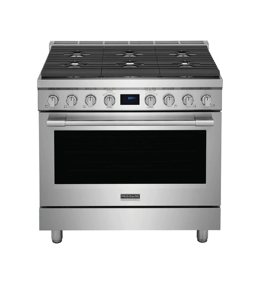 Frigidaire Professional Ranges 36" Stainless Steel PCFD3668AF - Appliance Bazaar