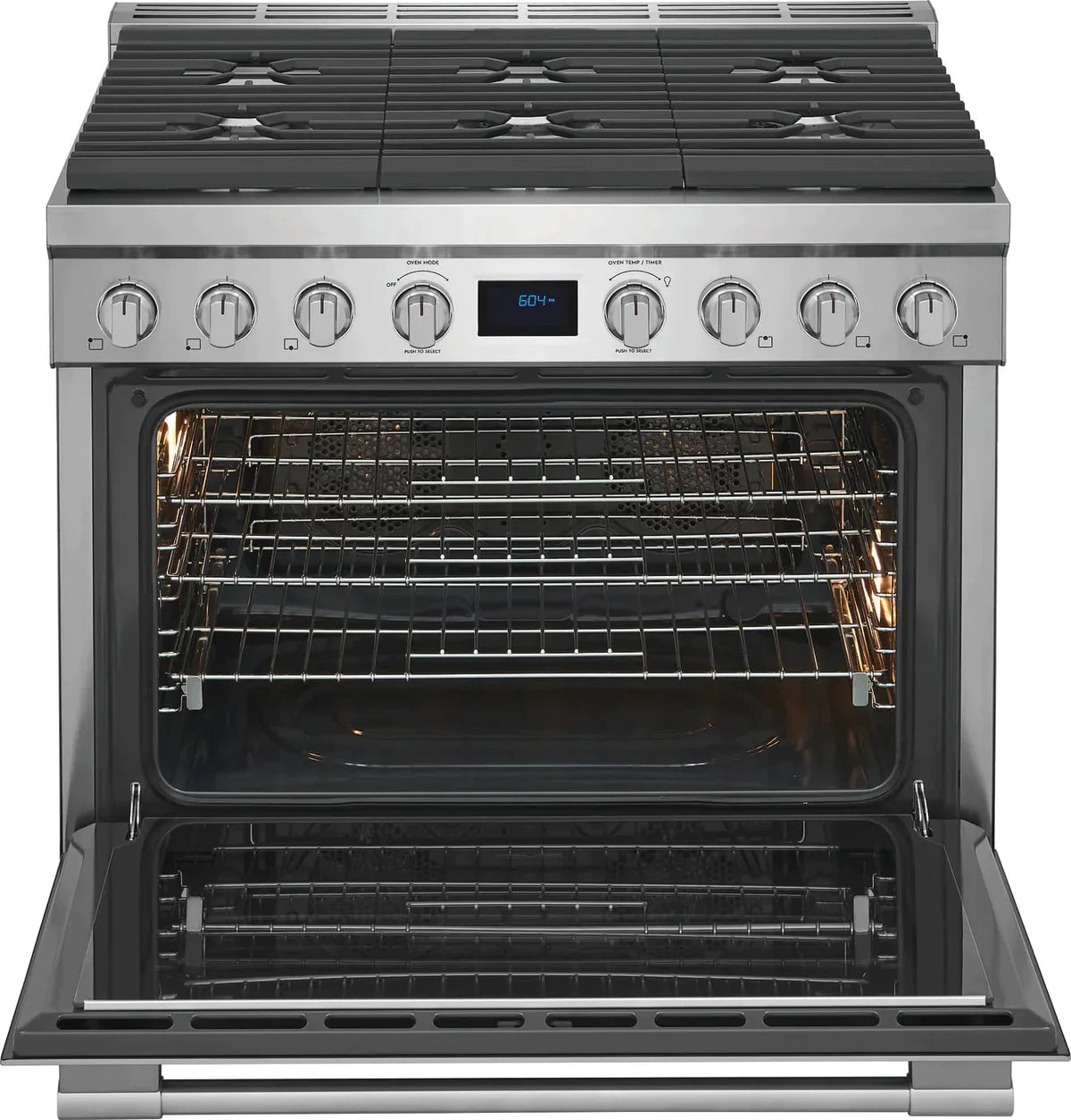 Frigidaire Professional Ranges 36" Stainless Steel PCFD3668AF - Appliance Bazaar