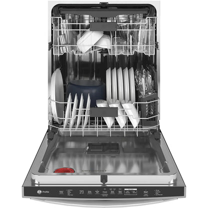 GE Dishwashers 24" Stainless Steel PDT785SYNFS - Appliance Bazaar