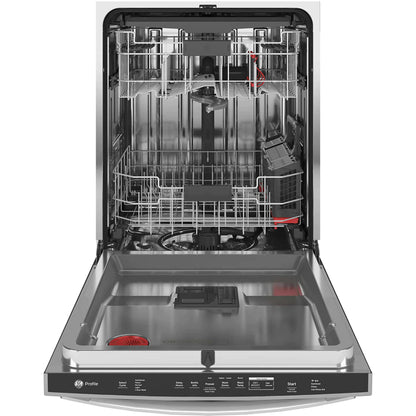 GE Dishwashers 24" Stainless Steel PDT785SYNFS - Appliance Bazaar