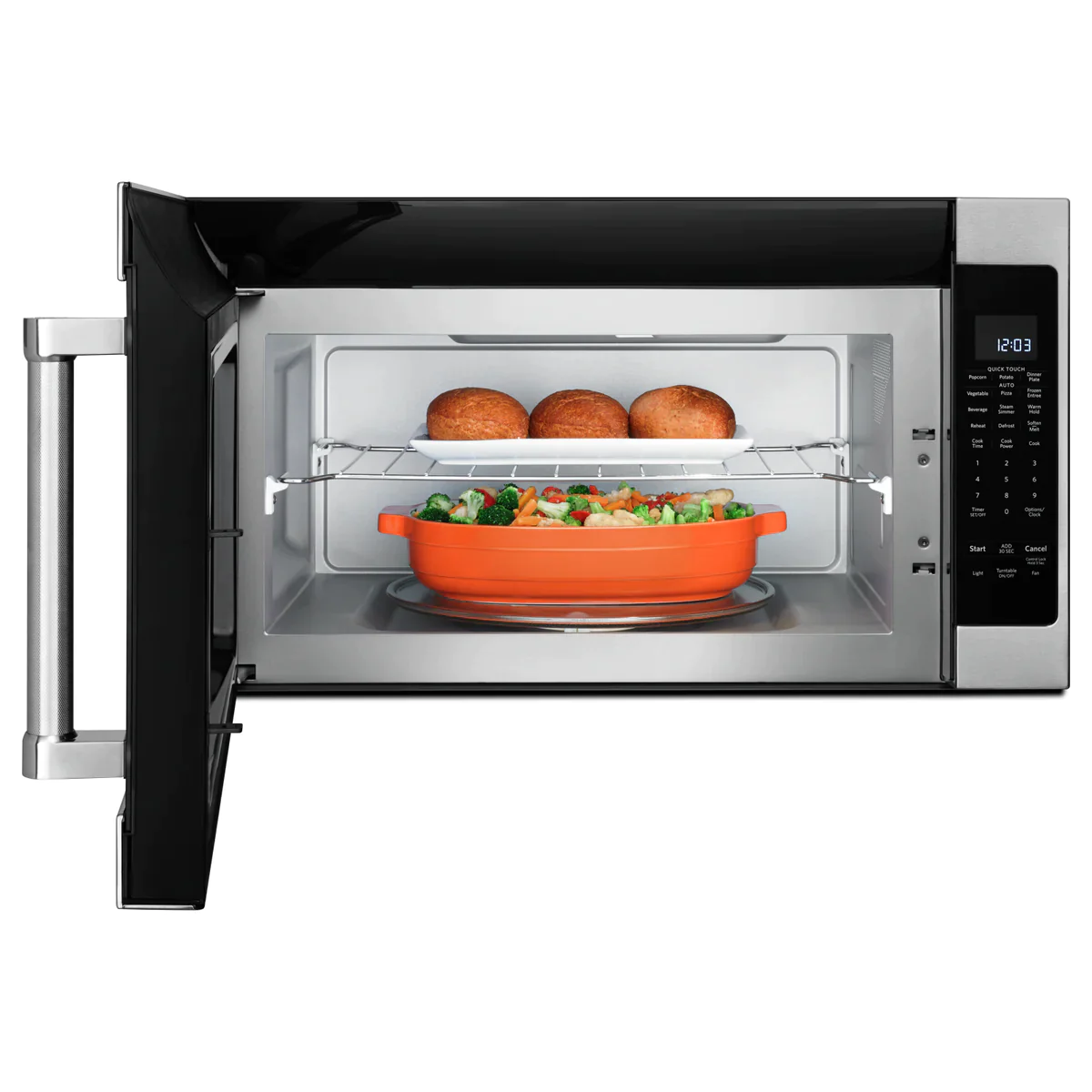 KITCHENAID Microwaves 30" Stainless Steel YKMHS120KPS - Appliance Bazaar