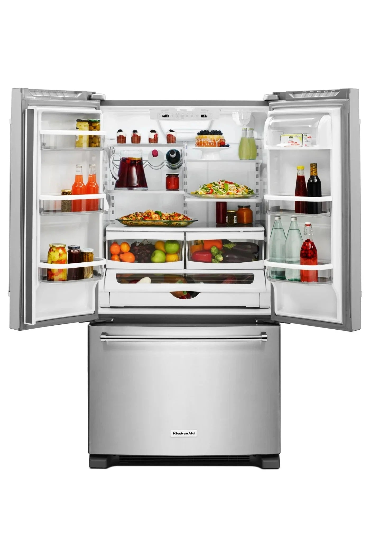 Kitchenaid Refrigerator 36" Stainless Steel KRFC300ESS - Appliance Bazaar