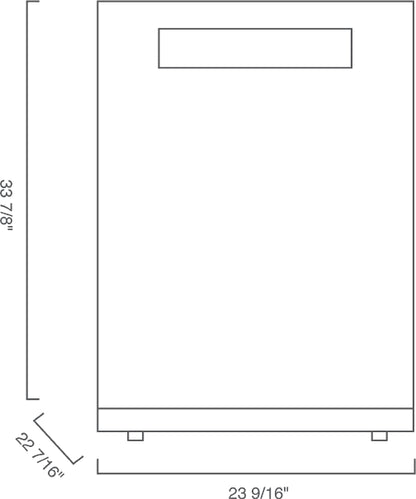 Bloomberg Dishwashers 24" Stainless Steel DWT81800 - Appliance Bazaar
