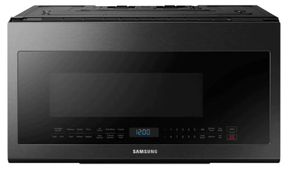 SAMSUNG Microwaves 30" Black Stainless Steel ME21M706BAG - Appliance Bazaar