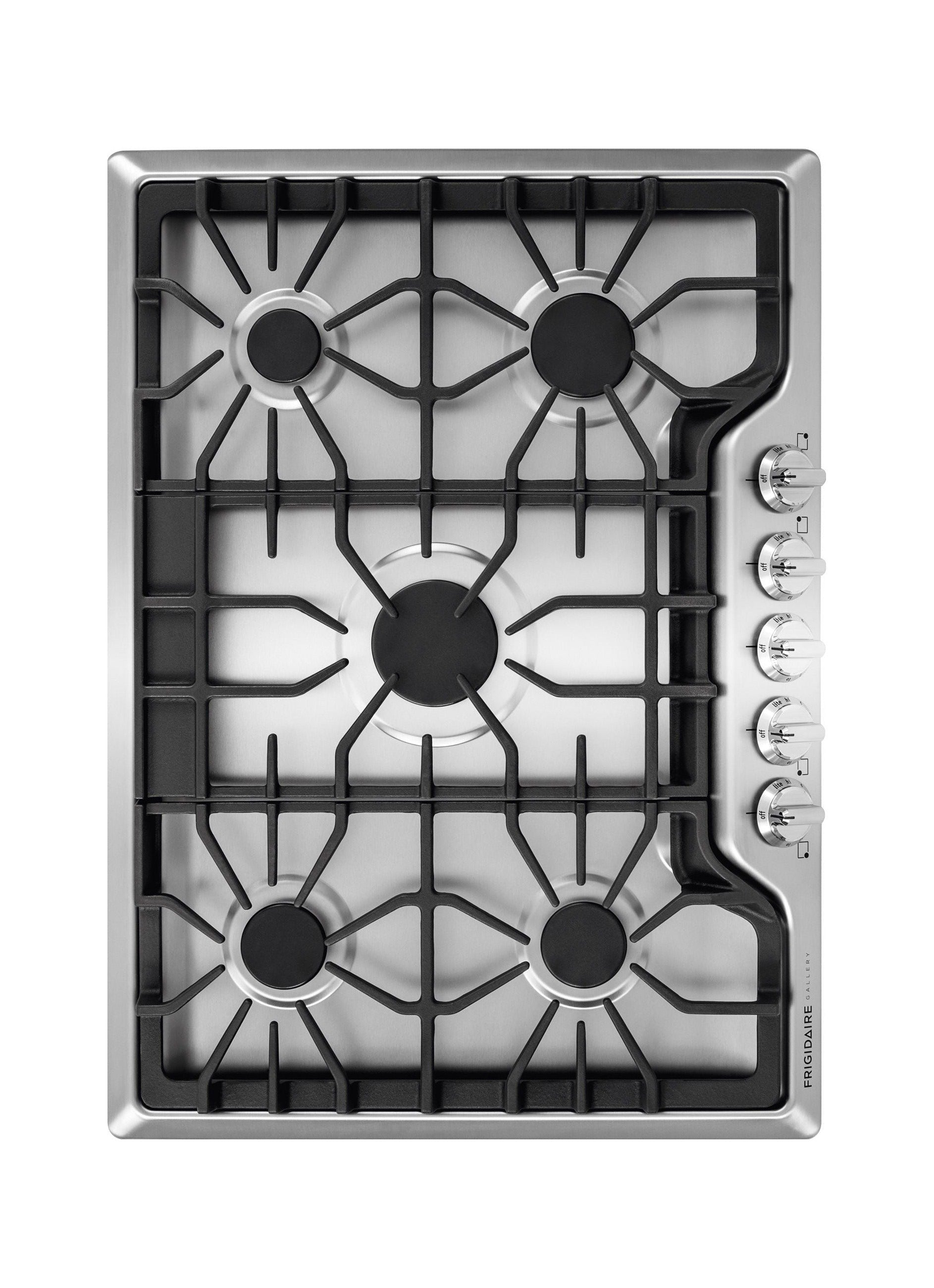 Frigidaire Gallery Cooktops 30" Stainless Steel FGGC3047QS - Appliance Bazaar