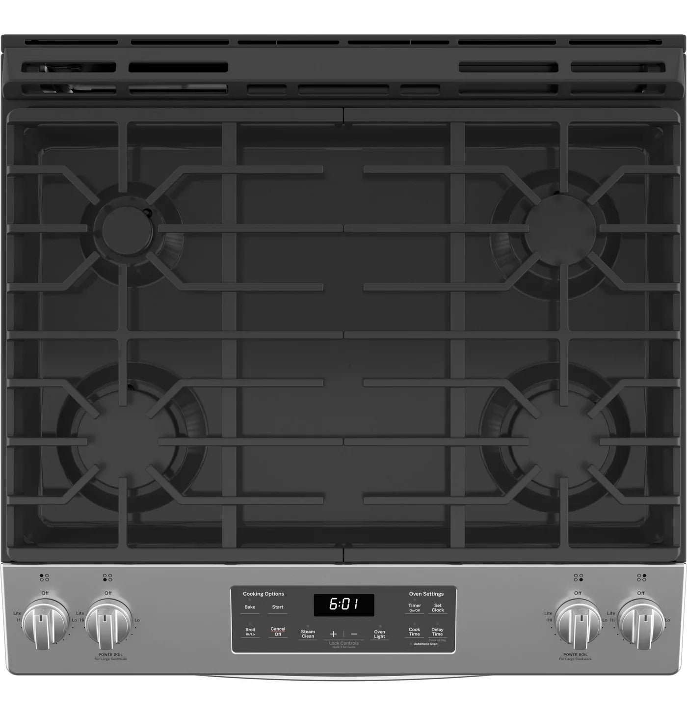 GE Ranges 30" Stainless Steel JCGSS61SPSS - Appliance Bazaar